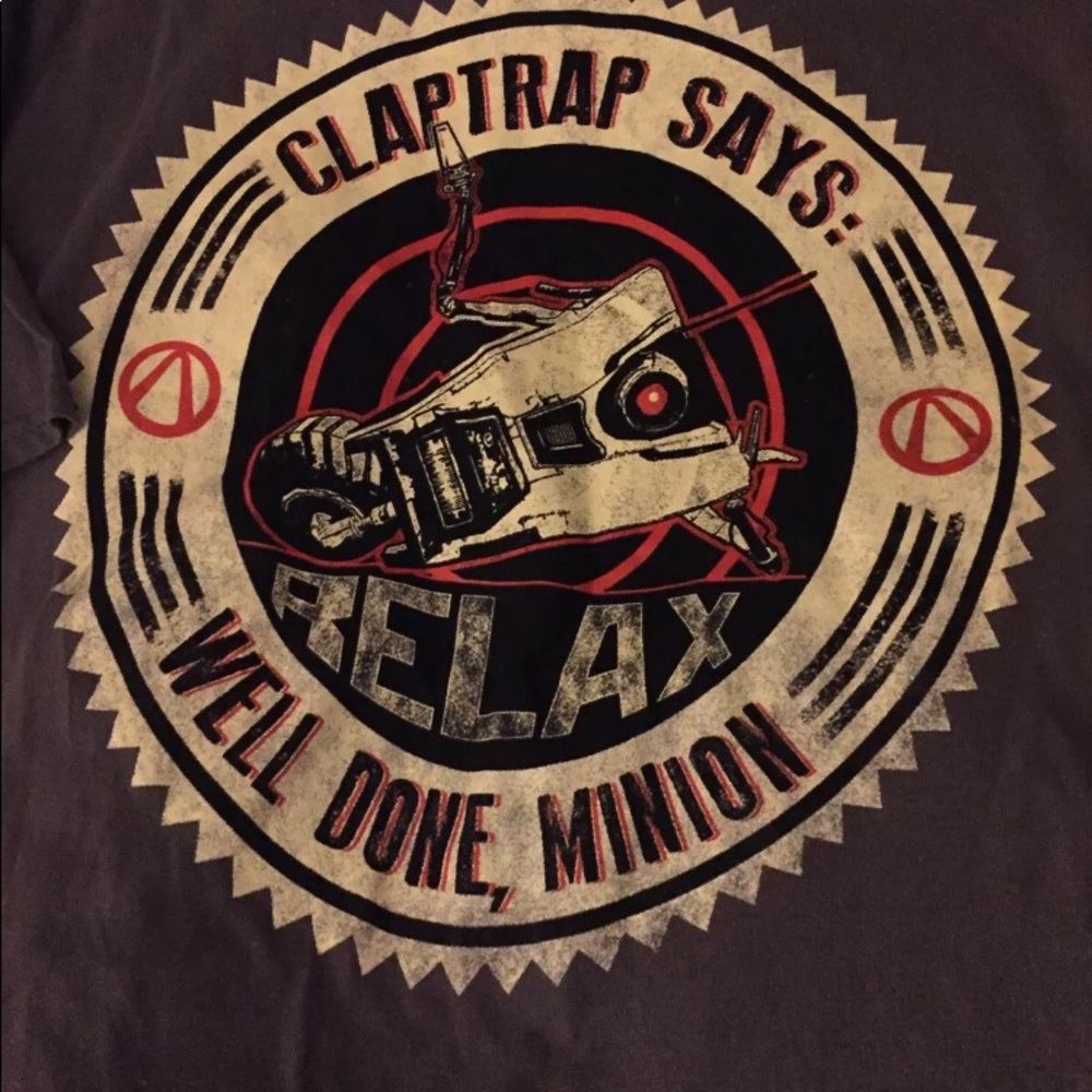 Loot Crate Men's Loot Wear Borderlands Claptrap